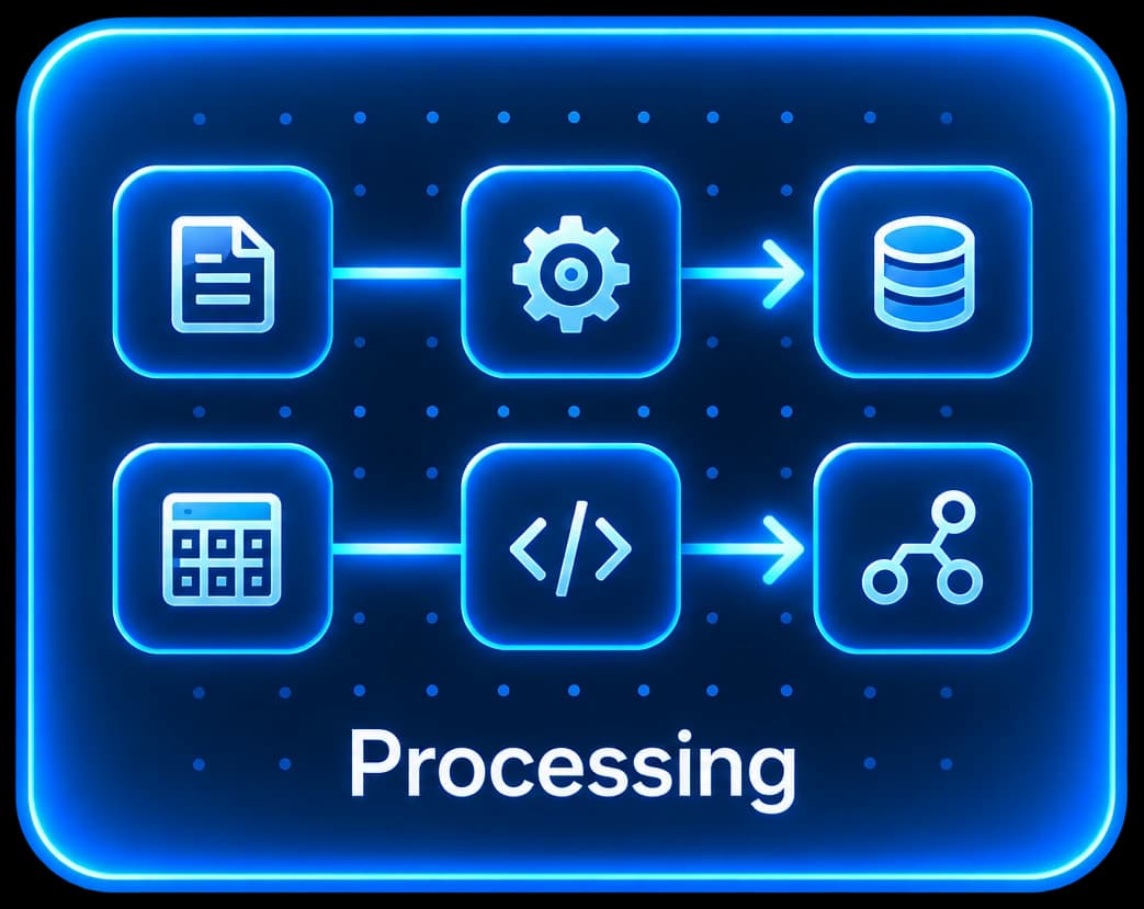 Processing and transformation stage